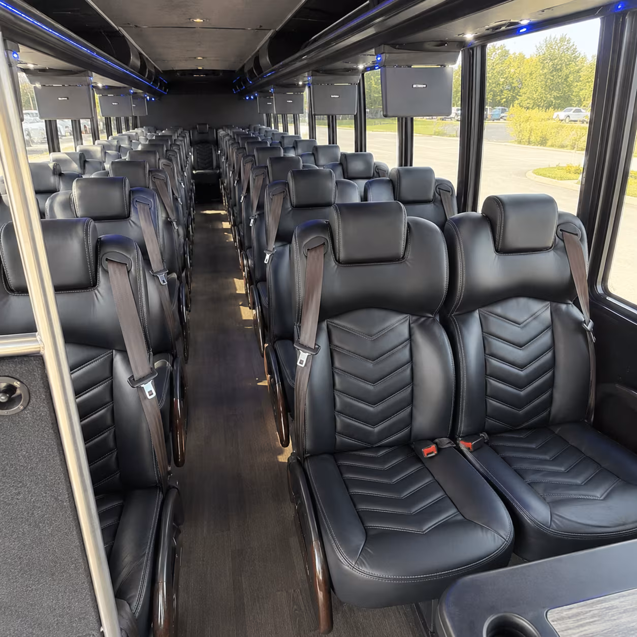 30 passenger minibus inside