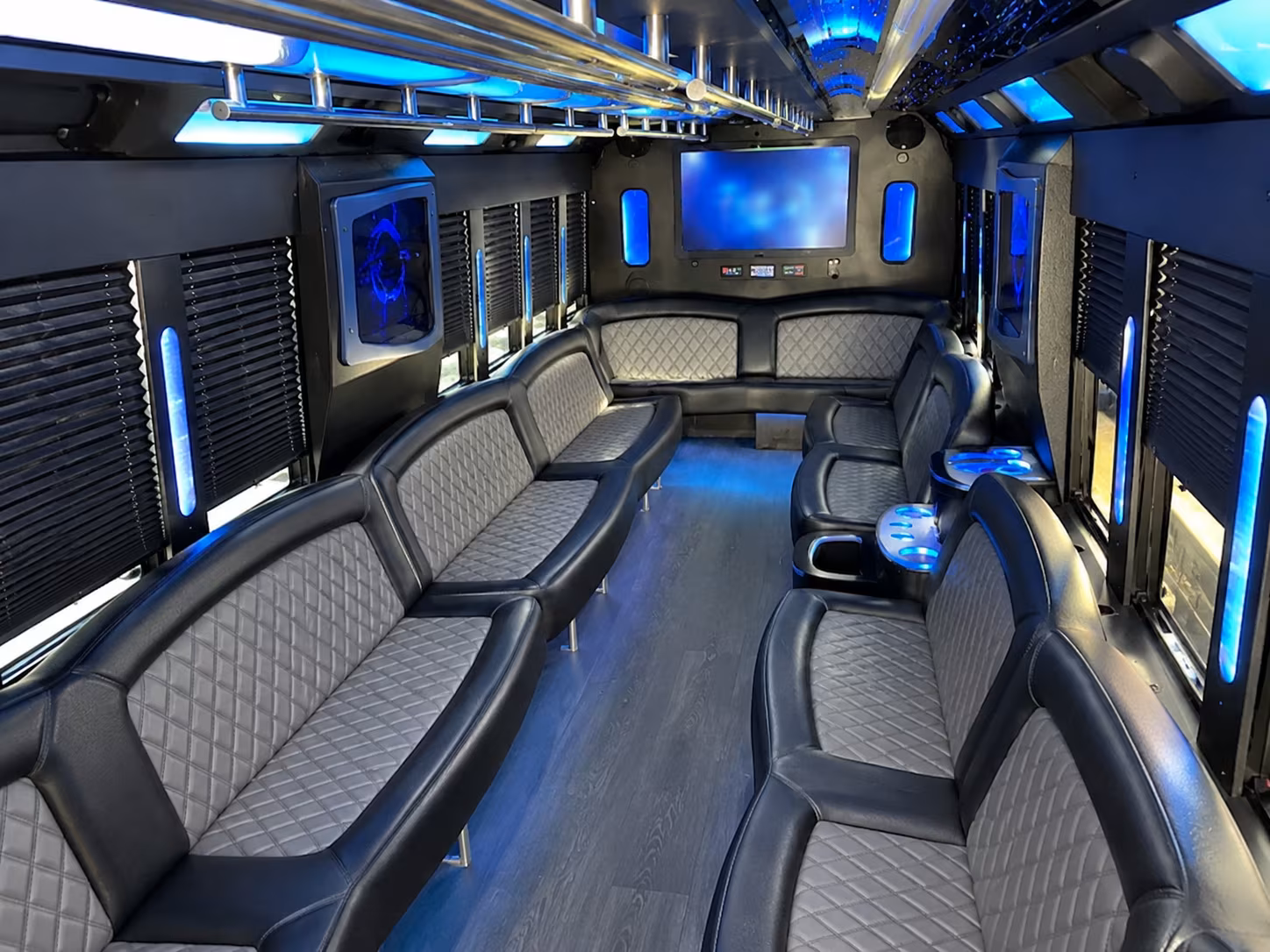 lawrence birthday party bus rental