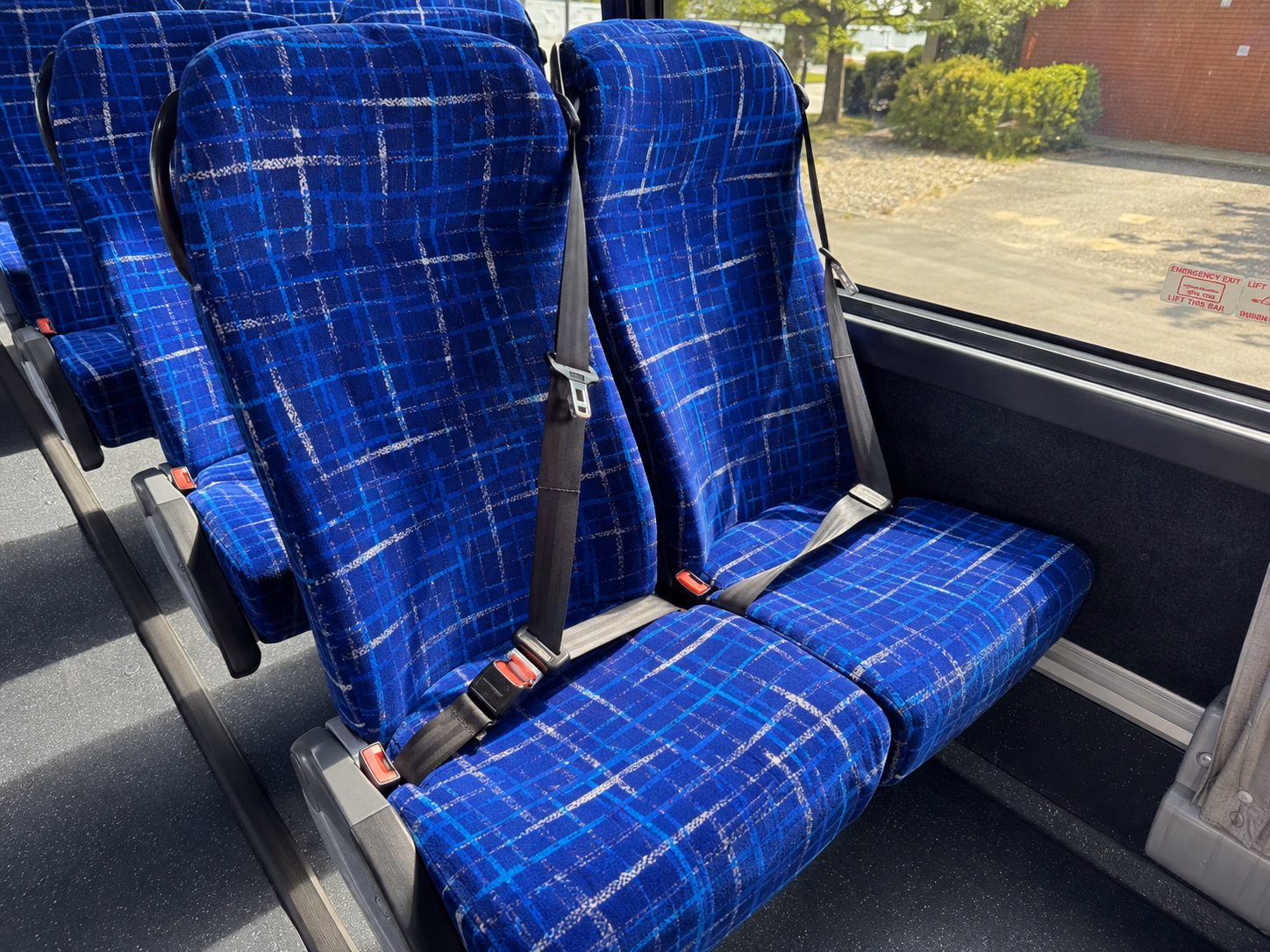 lawrence charter bus interior