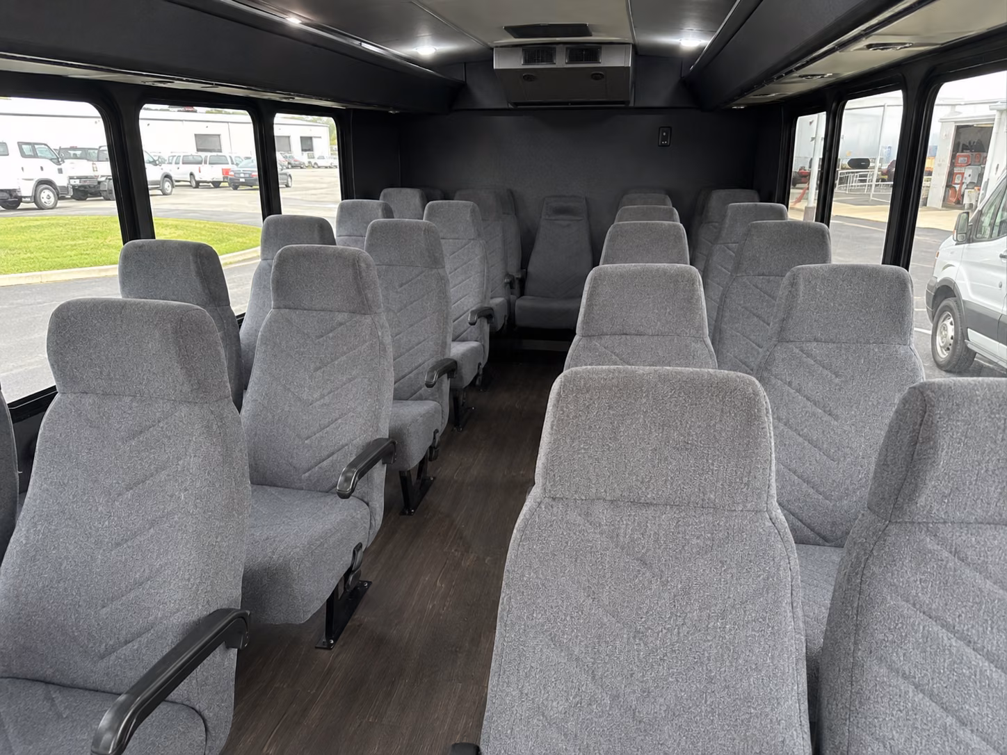 lawrence corporate event transportation onboard seating