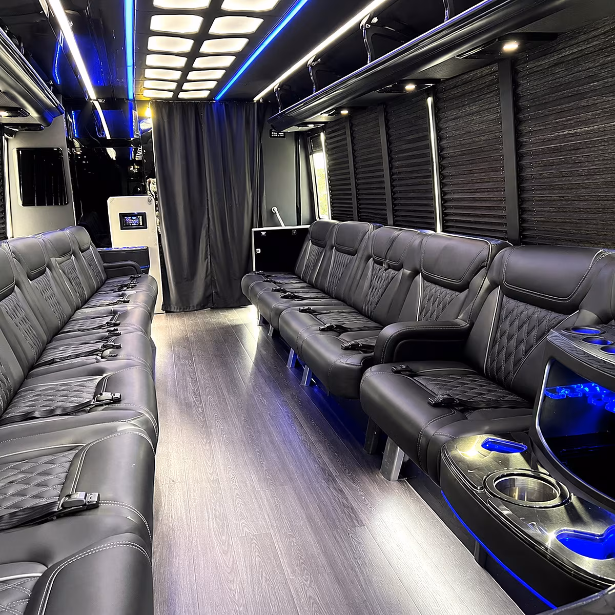 lawrence party bus rentals inside
