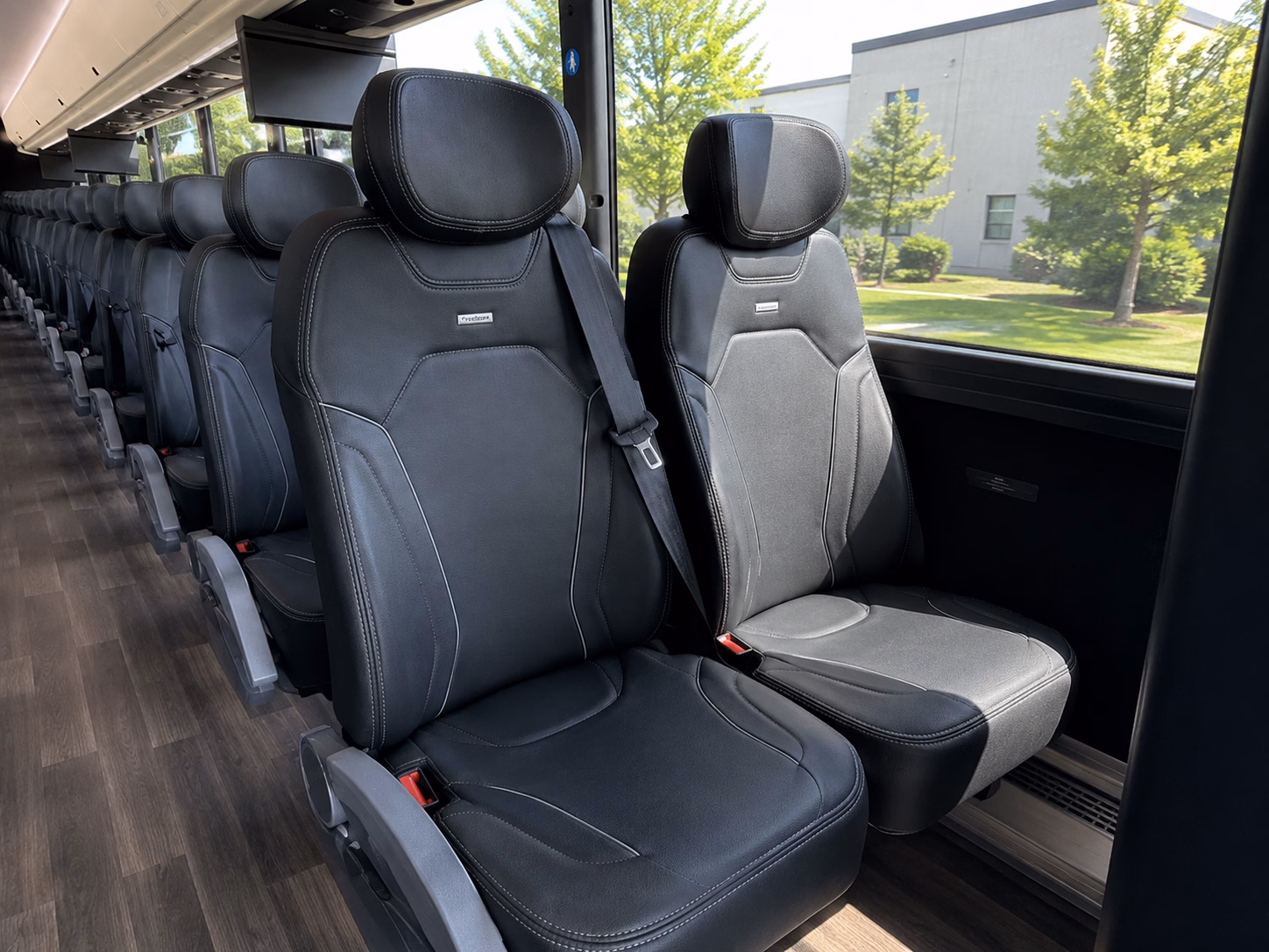 lawrence school event transportation onboard seating