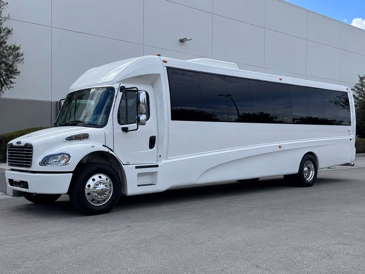 lawrence wedding party bus rental