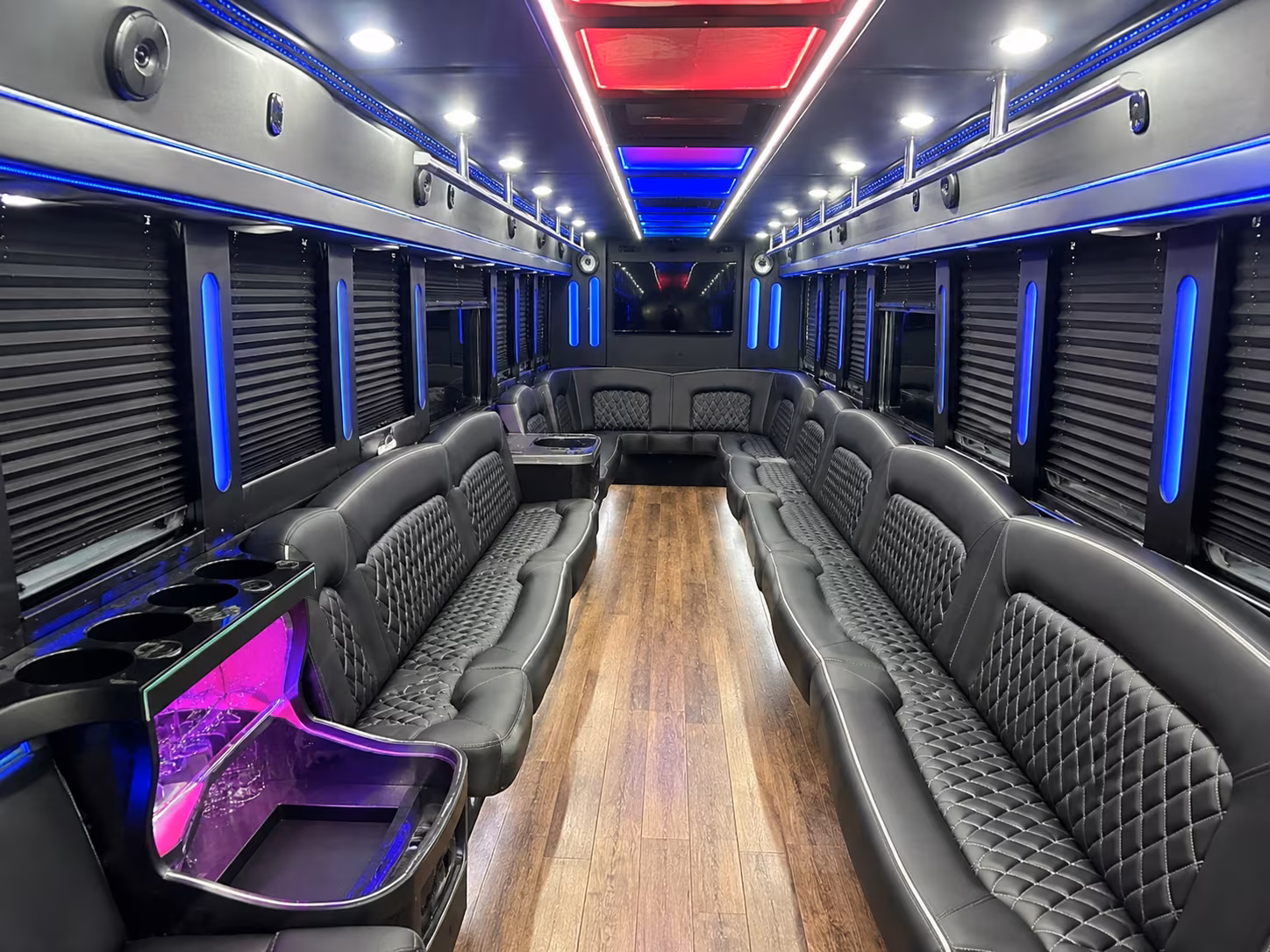 lowells entertainment district nightlife scene party bus rental