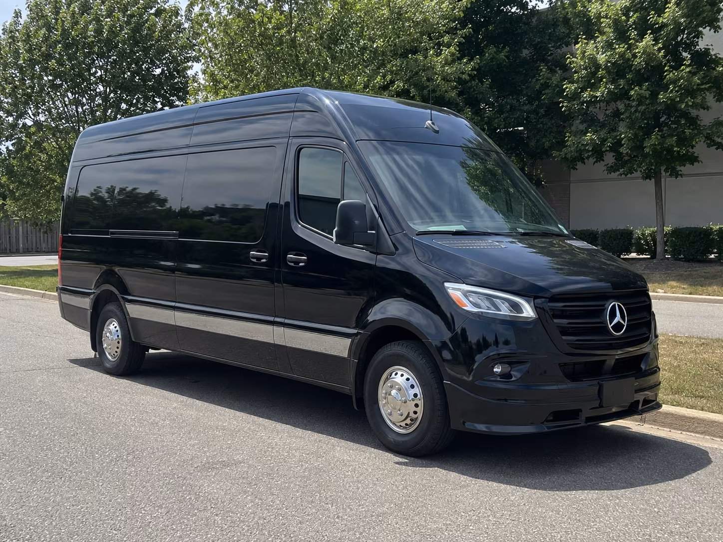 sprinter van with driver